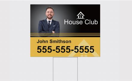 Yard Sign + H-Stake